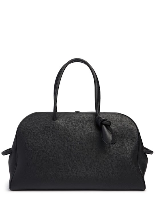 Jacquemus: Bolso tote Le Grand Turismo - Negro - men_0 | Luisa Via Roma