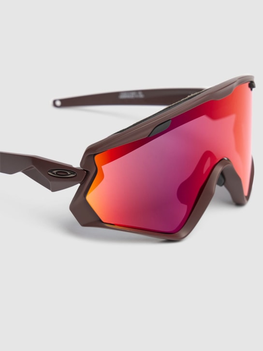 Oakley: Lunettes de soleil Wind Jacket 2.0 - Violet - women_1 | Luisa Via Roma