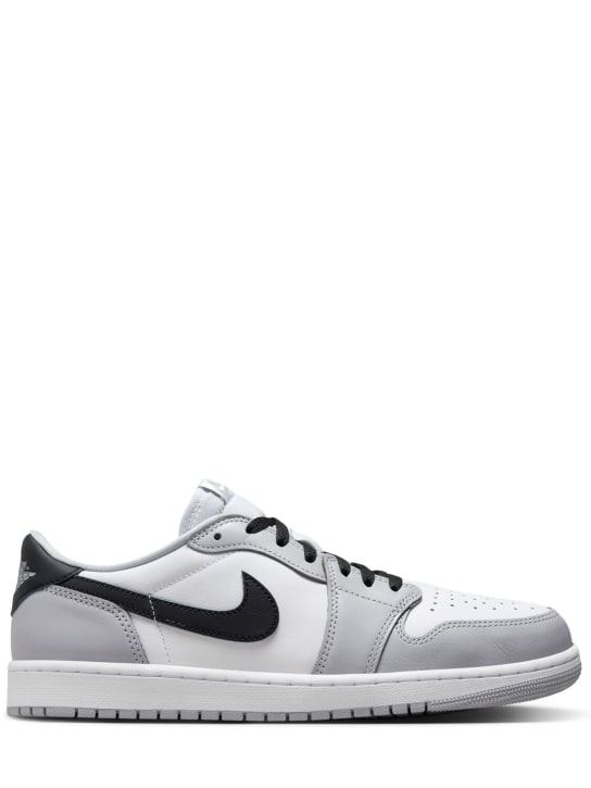 Nike: Air Jordan 1 Low OG sneakers - White/Black - women_0 | Luisa Via Roma