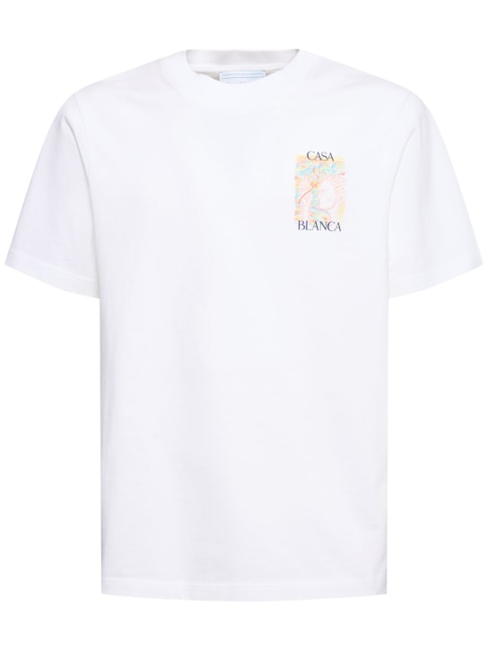 Mushroom goddess printed t-shirt - Casablanca - Men | Luisaviaroma