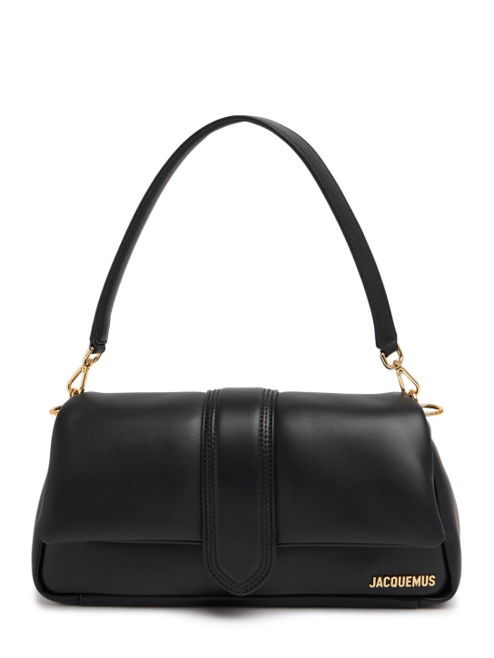 Jacquemus: Le Bambimou soft padded leather bag - women_0 | Luisa Via Roma