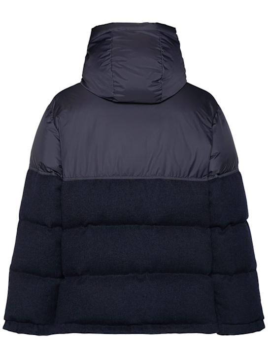 Moncler: Andres virgin wool down jacket - men_3 | Luisa Via Roma