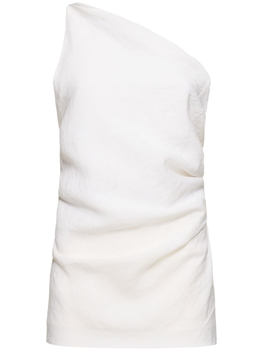 TOVE: Petra linen top - White - women_0 | Luisa Via Roma