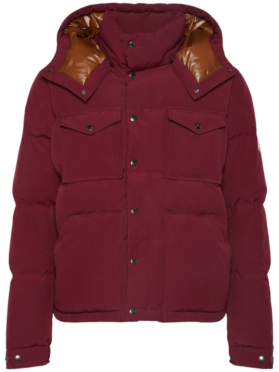 Moncler: Fornas tech & cotton down jacket - men_0 | Luisa Via Roma