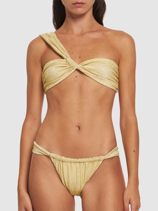 Baobab: Slip bikini regolabile Gaba - Oro - women_1 | Luisa Via Roma