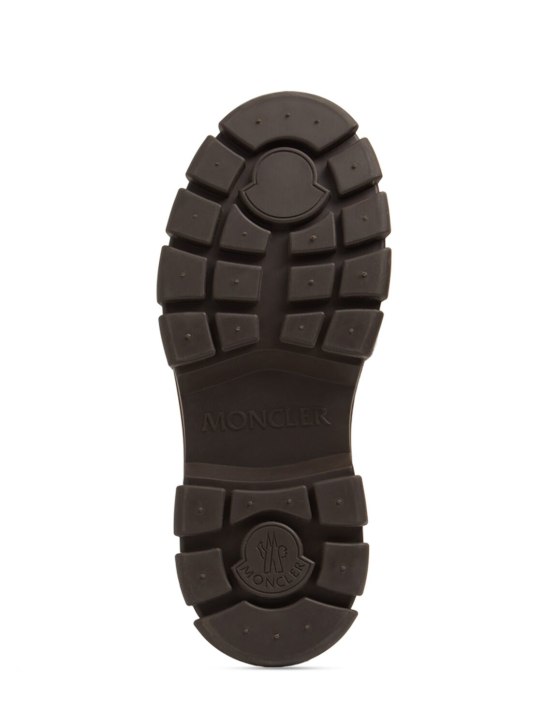 Moncler: 7.8cm Hevea leather ankle boots - men_4 | Luisa Via Roma