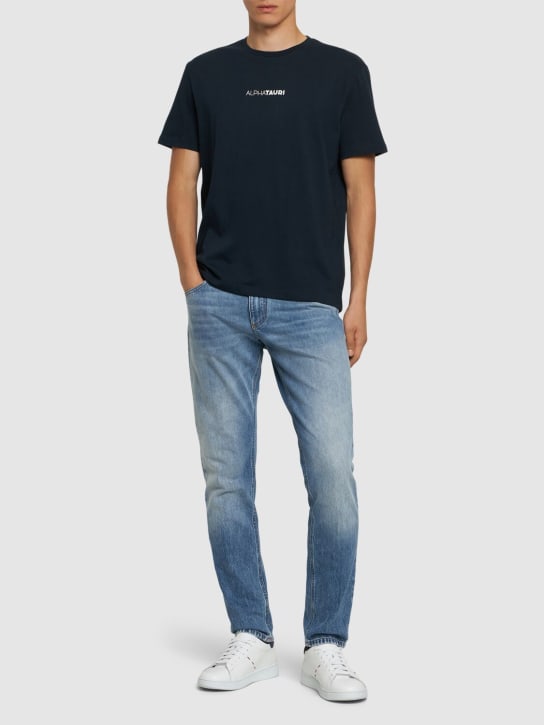 Alphatauri: Jotto t-shirt - Navy - men_1 | Luisa Via Roma