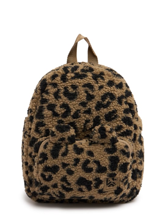 Liewood: Leo print recycled poly blend backpack - Multicolor - kids-girls_0 | Luisa Via Roma