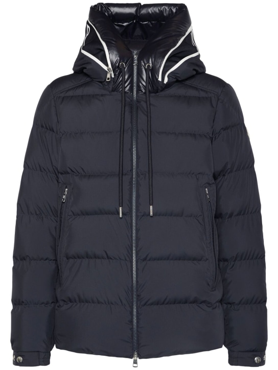 Moncler: Cardere tech down jacket - men_0 | Luisa Via Roma