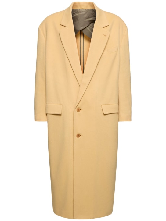 Magliano: Domenica cashmere & wool coat - Beige - men_0 | Luisa Via Roma