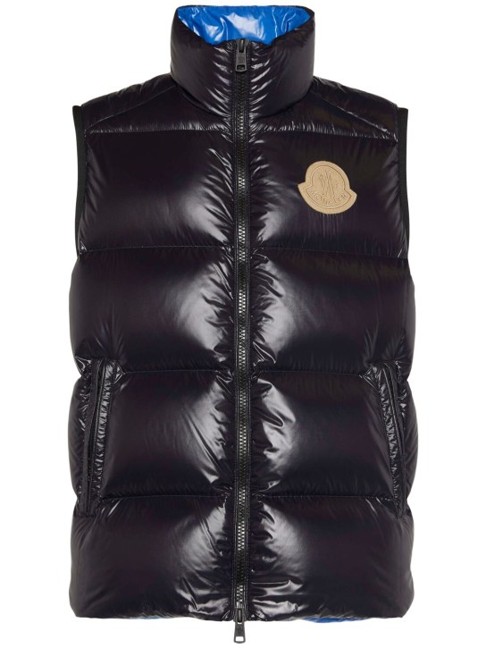 Moncler: Sumido nylon down vest - men_0 | Luisa Via Roma