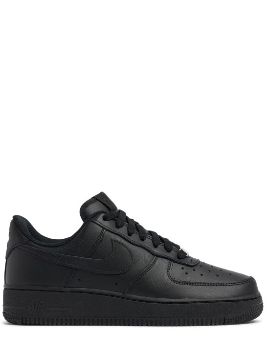 Nike: Nike Air Force 1 '07 sneakers - Black/Black-bla - women_0 | Luisa Via Roma