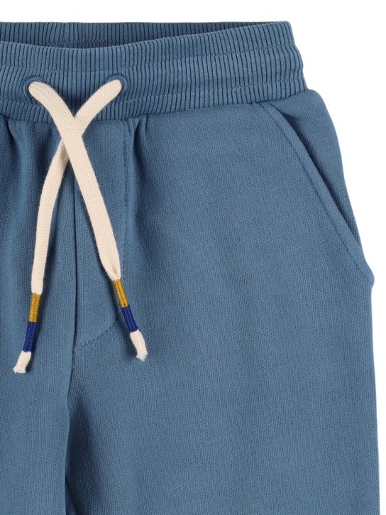 Louise Misha: Pantalon de jogging en coton biologique - Bleu - kids-boys_1 | Luisa Via Roma