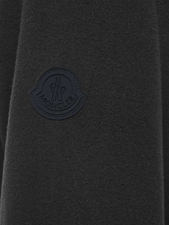 Moncler: Nylon zip-up hooded sweatshirt - men_4 | Luisa Via Roma