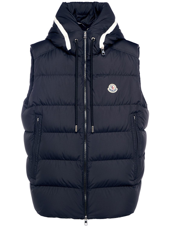 Moncler: Cardamine tech down jacket - men_0 | Luisa Via Roma