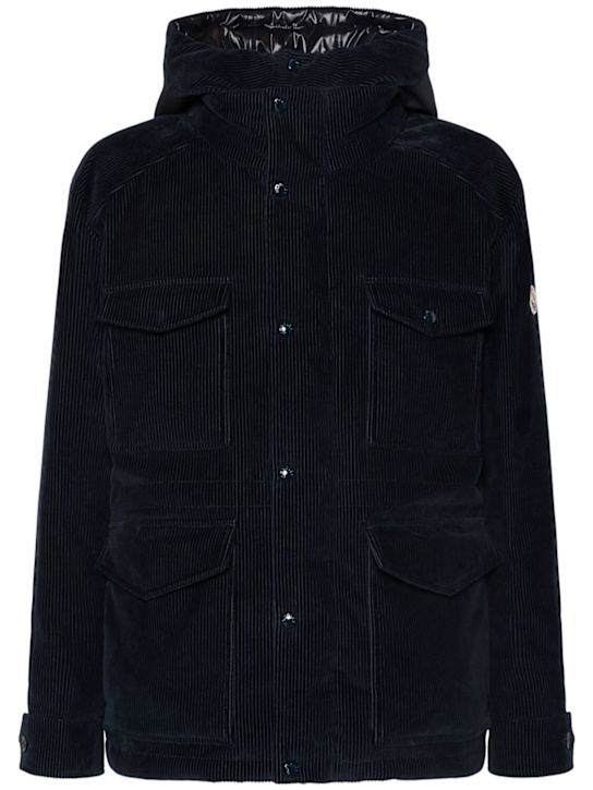 Moncler: Greselin cotton down jacket - men_0 | Luisa Via Roma