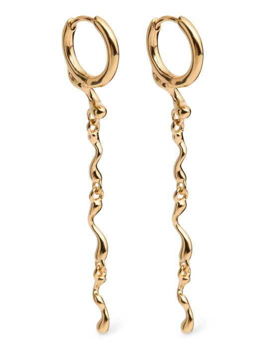 Maria Black: Ramen Dai huggie earrings - women_0 | Luisa Via Roma
