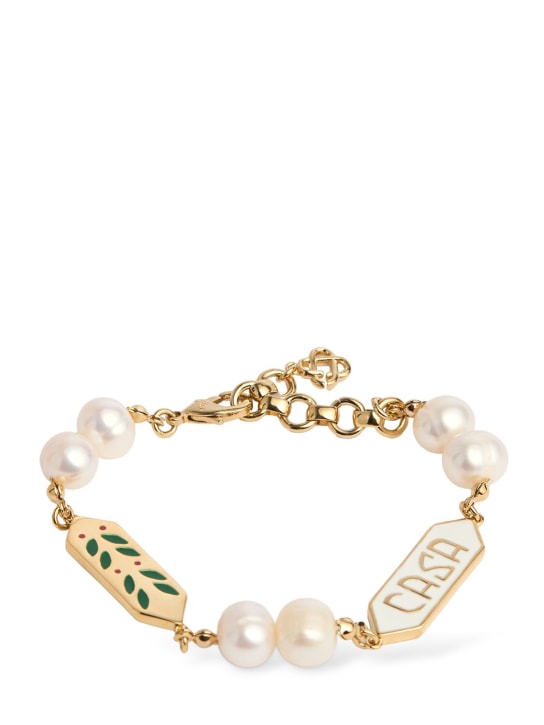 Casablanca: Kettenarmband mit Perlen „Laurel“ - women_0 | Luisa Via Roma