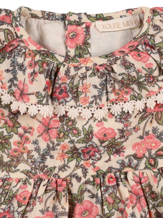 Louise Misha: オーガニックコットンガーゼロンパース - kids-girls_1 | Luisa Via Roma