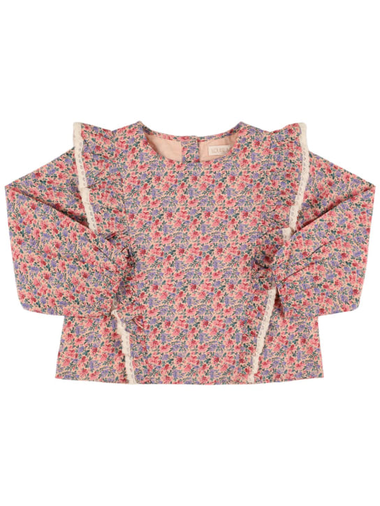 Louise Misha: コットンツイルシャツ - kids-girls_0 | Luisa Via Roma