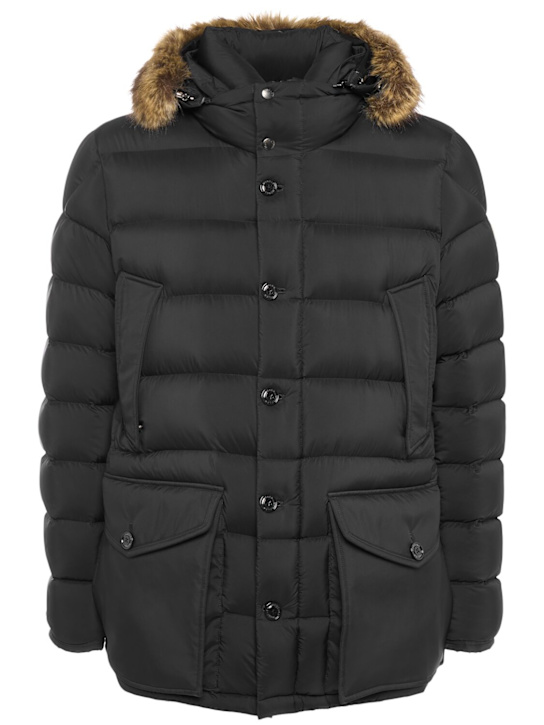 Moncler: Clunye nylon down jacket - men_0 | Luisa Via Roma