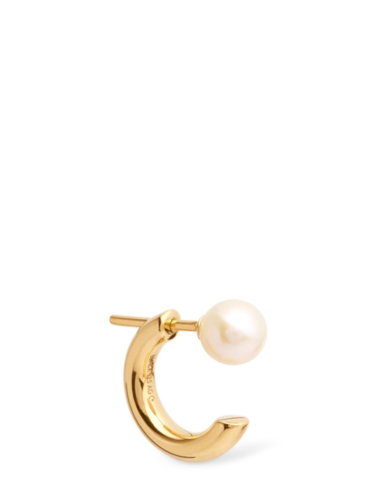 Maria Black: Frida pearl mono earring - women_0 | Luisa Via Roma