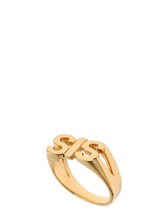 Maria Black: Sis thick ring - Gold - women_0 | Luisa Via Roma