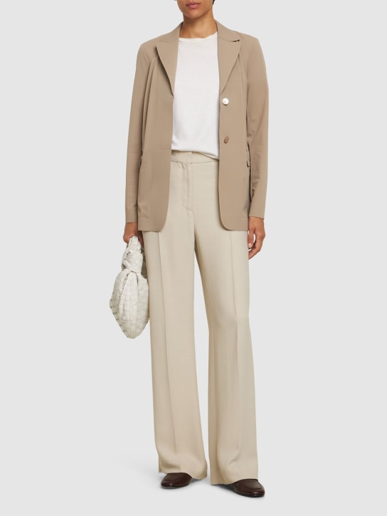 Max Mara: Kaiser stretch jersey jacket - women_1 | Luisa Via Roma