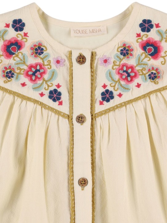 Louise Misha: オーガニックコットンワンピース - kids-girls_1 | Luisa Via Roma