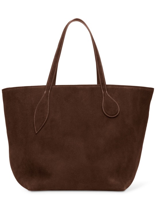 Little Liffner: Sprout suede tote bag - women_0 | Luisa Via Roma