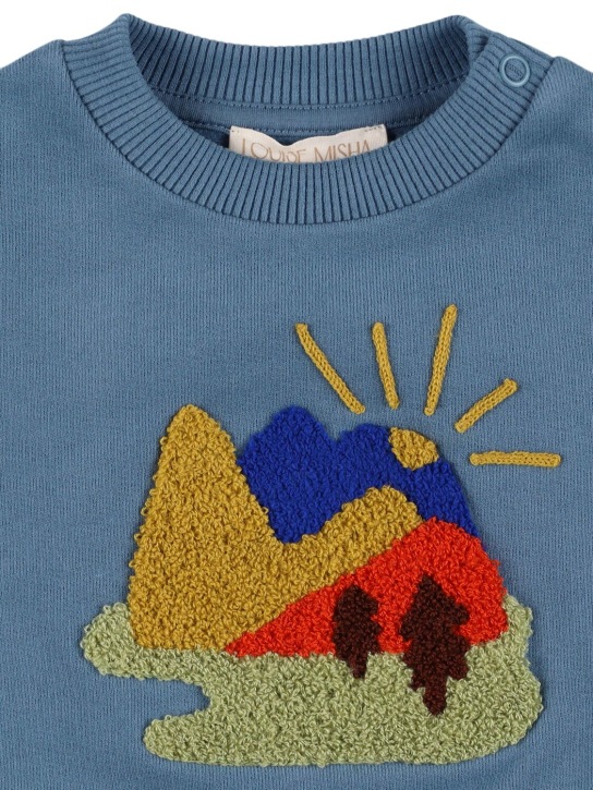 Louise Misha: オーガニックコットンスウェットシャツ - kids-boys_1 | Luisa Via Roma