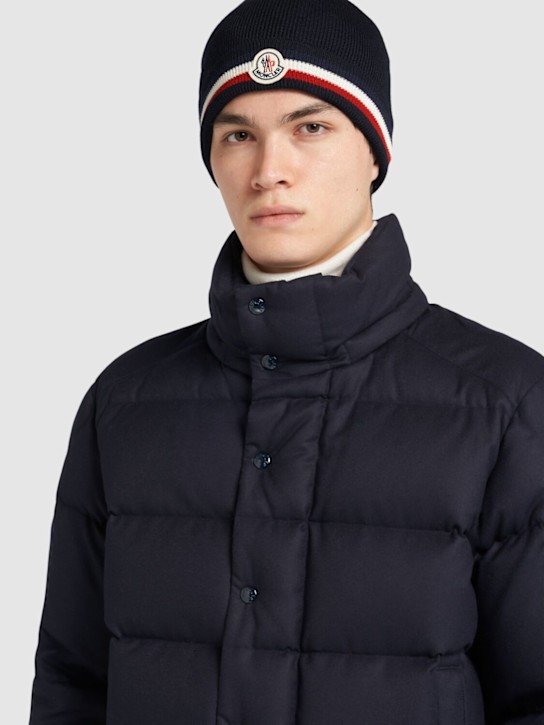 Moncler: 三色初剪羊毛便帽 - men_1 | Luisa Via Roma