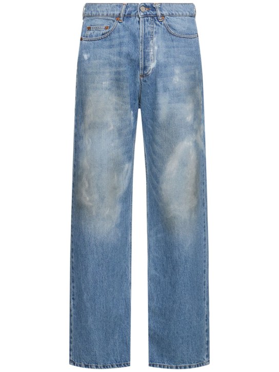 Magliano: Jean en denim Cantiere Flattone - Bleu - men_0 | Luisa Via Roma