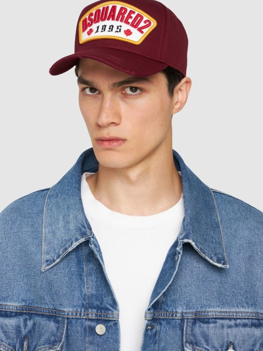 Dsquared2: Baseballkappe aus Baumwolle „Dsquared2 1995“ - men_1 | Luisa Via Roma