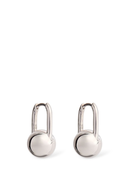 Maria Black: Schlesi drop earrings - Silver - women_0 | Luisa Via Roma