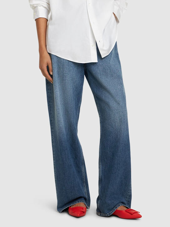 Roger Vivier: 5mm Gommettine leather ballerina flats - women_1 | Luisa Via Roma