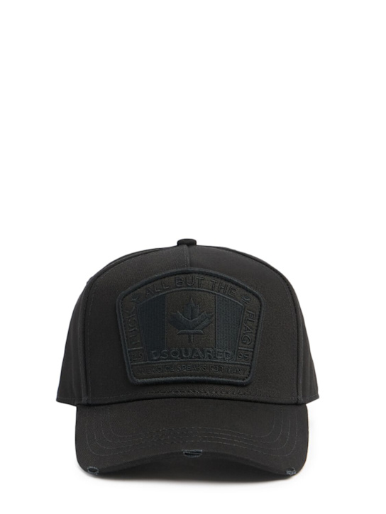 Dsquared2: Canadian flag baseball cap - men_0 | Luisa Via Roma