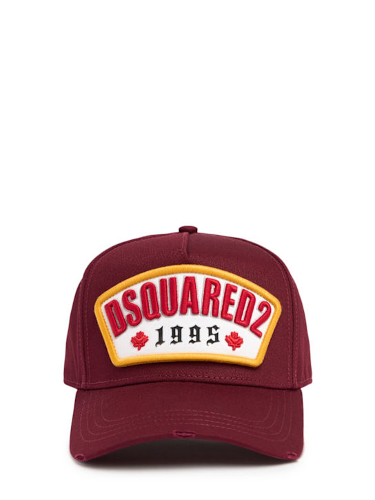 Dsquared2: Baseballkappe aus Baumwolle „Dsquared2 1995“ - men_0 | Luisa Via Roma