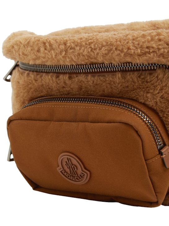 Moncler: Durance monogram synthetic belt bag - men_3 | Luisa Via Roma