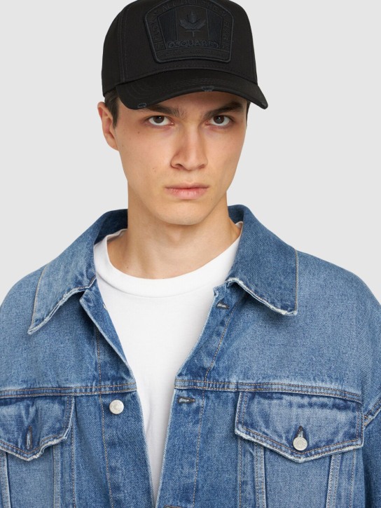 Dsquared2: Canadian flag baseball cap - men_1 | Luisa Via Roma