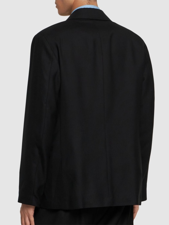 Our Legacy: Unconstructed double breast blazer - men_2 | Luisa Via Roma