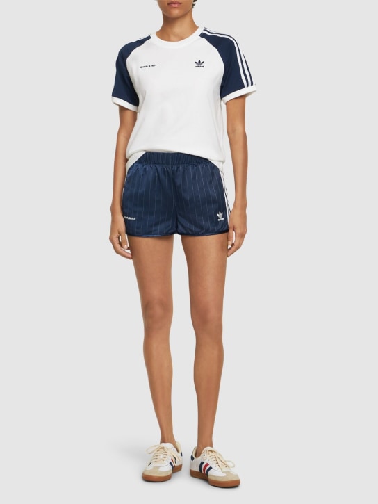 adidas Originals: Sporty & Rich shorts - women_1 | Luisa Via Roma