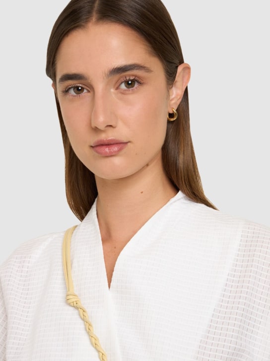 Otiumberg: Curved chunky hoop earrings - women_1 | Luisa Via Roma