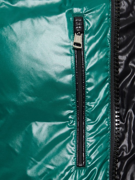 Moncler: Hanoverian long nylon down jacket - men_6 | Luisa Via Roma