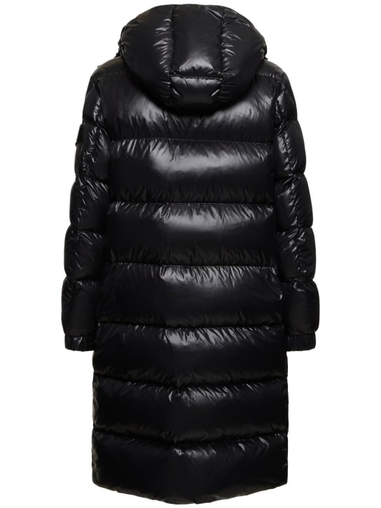 Moncler: Hanoverian long nylon down jacket - men_5 | Luisa Via Roma