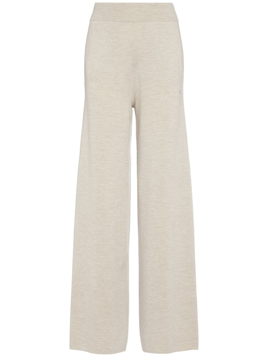 Max Mara: Wilma knit pants - women_0 | Luisa Via Roma