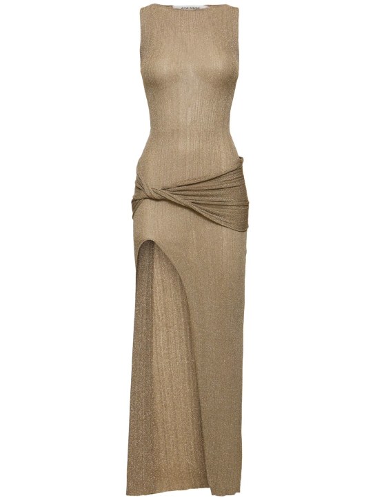 Aya Muse: Kei knitted long dress - women_0 | Luisa Via Roma
