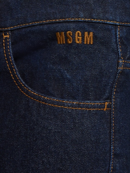 MSGM: Jeans aus Denim „Dark“ - Dunkelblau - men_1 | Luisa Via Roma