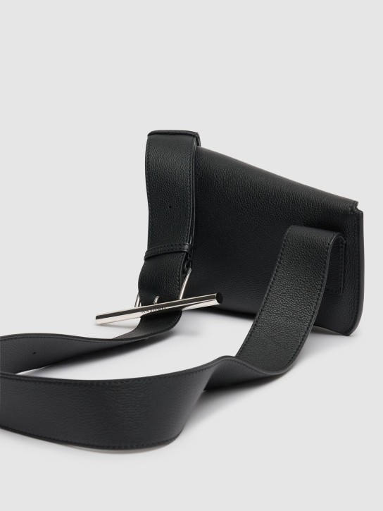 McQueen: McQueen T-Bar sling单肩包 - 黑色 - women_4 | Luisa Via Roma