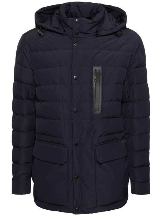 Moncler: Arpettaz tech down jacket - men_0 | Luisa Via Roma